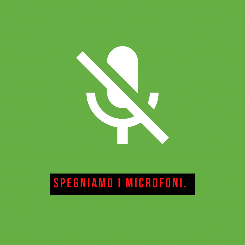 Spegniamo i microfoni